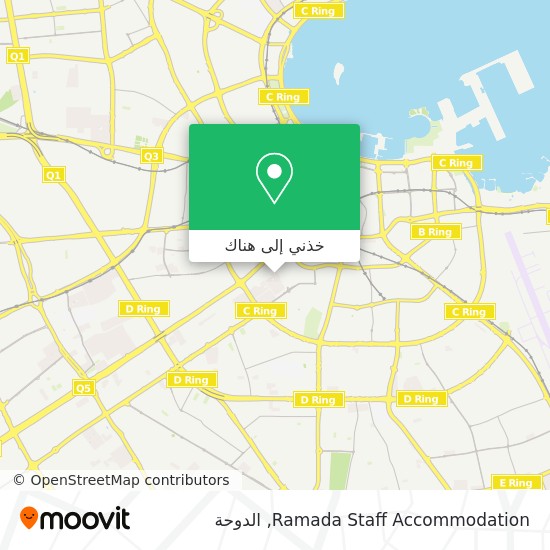 خريطة Ramada Staff Accommodation