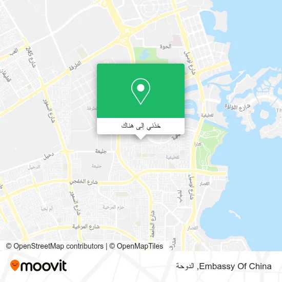 خريطة Embassy Of China