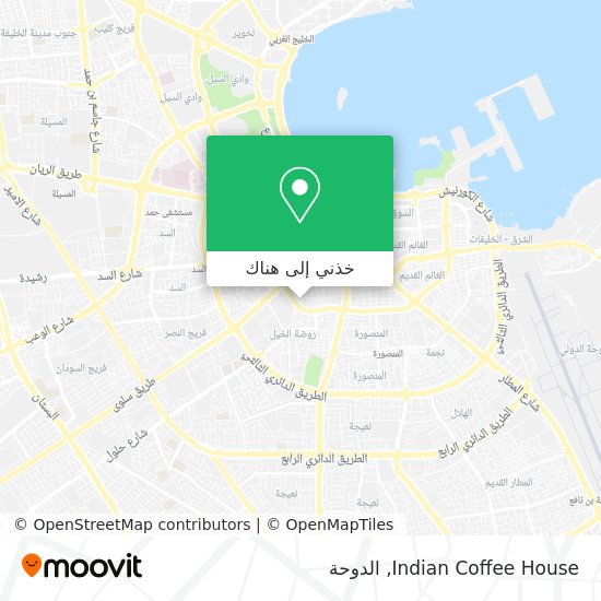 خريطة Indian Coffee House