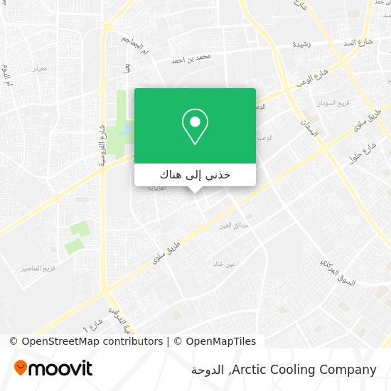 خريطة Arctic Cooling Company