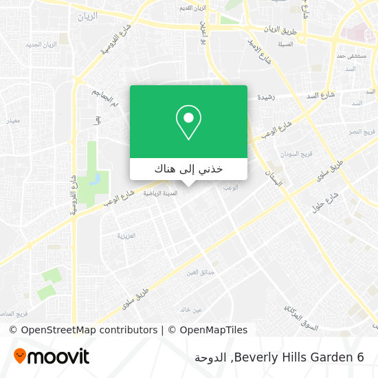 خريطة Beverly Hills Garden 6