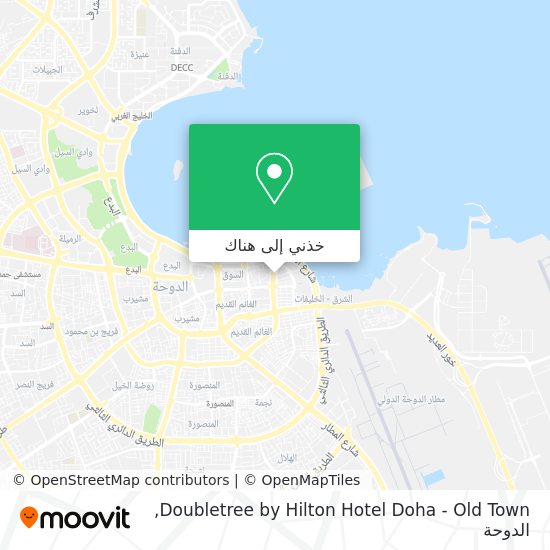 خريطة Doubletree by Hilton Hotel Doha - Old Town