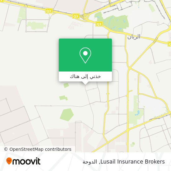 خريطة Lusail Insurance Brokers
