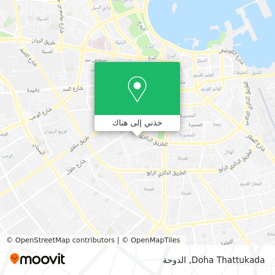 خريطة Doha Thattukada