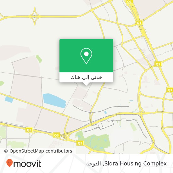 خريطة Sidra Housing Complex