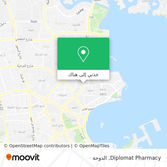 خريطة Diplomat Pharmacy