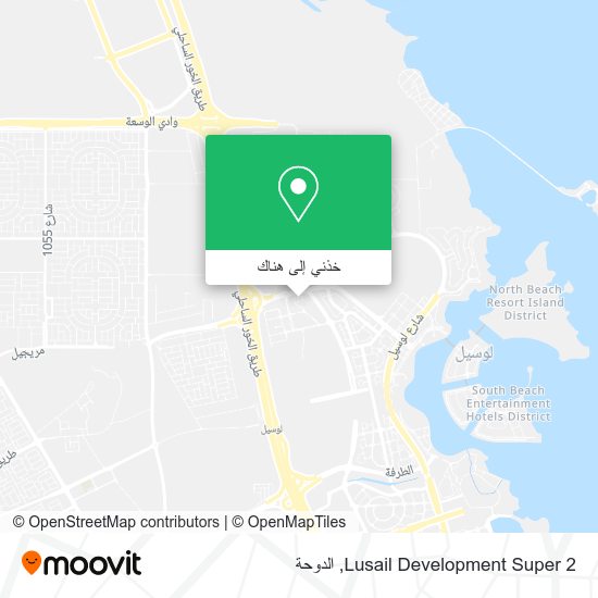 خريطة Lusail Development Super 2