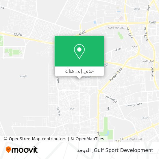 خريطة Gulf Sport Development