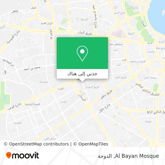 خريطة Al Bayan Mosque