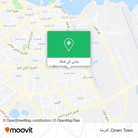 خريطة Down Town