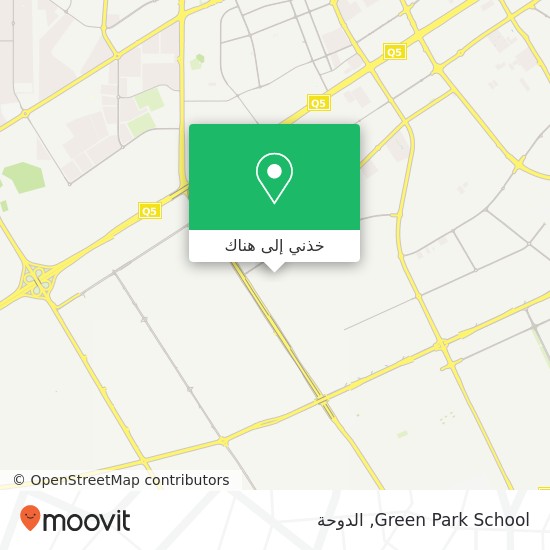 خريطة Green Park School