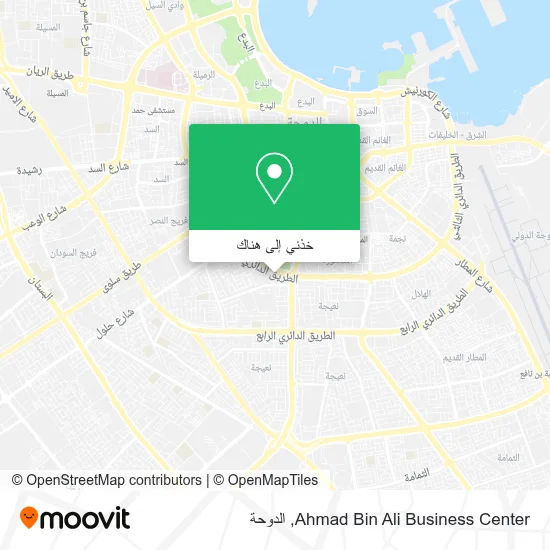 خريطة Ahmad Bin Ali Business Center