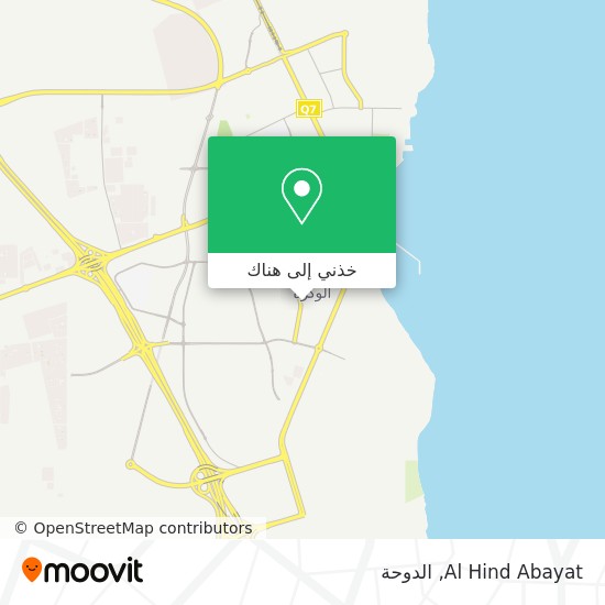 خريطة Al Hind Abayat