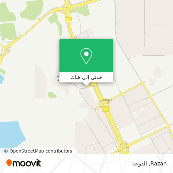 خريطة Razan