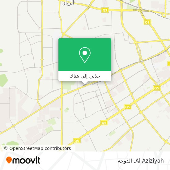 خريطة Al Aziziyah