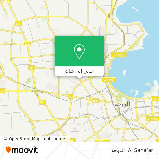 خريطة Al Sanafar