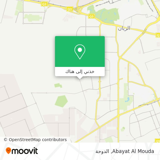 خريطة Abayat Al Mouda