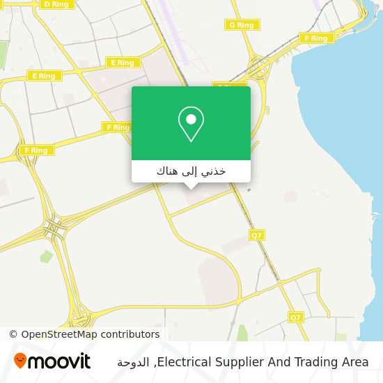 خريطة Electrical Supplier And Trading Area