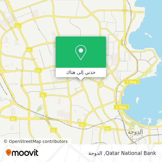 خريطة Qatar National Bank