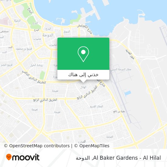 خريطة Al Baker Gardens - Al Hilal