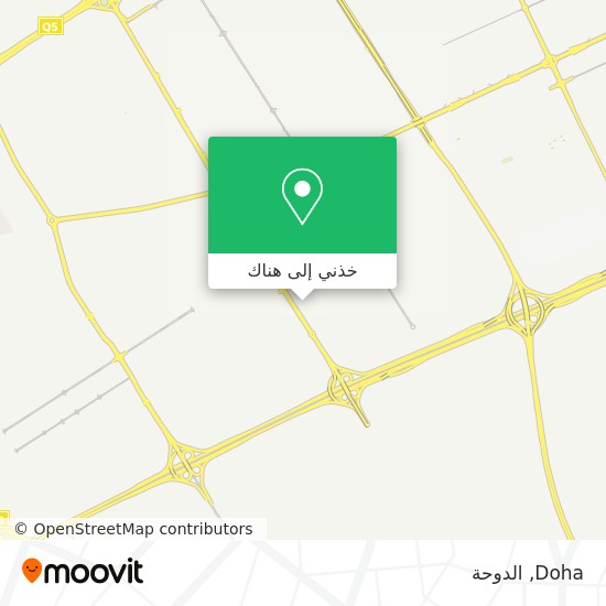خريطة Doha