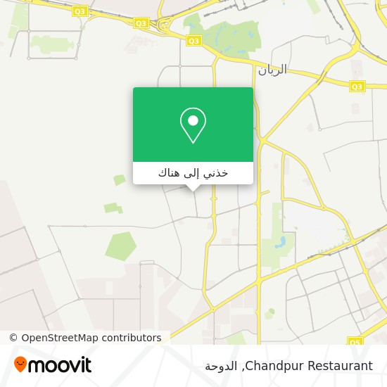 خريطة Chandpur Restaurant