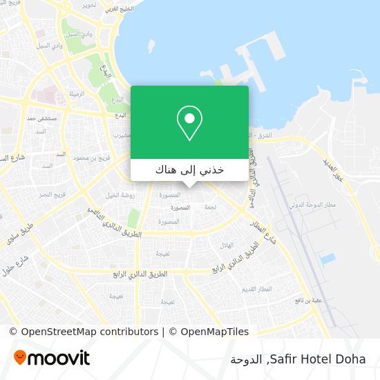 خريطة Safir Hotel Doha