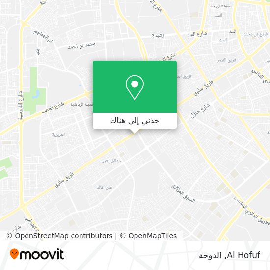 خريطة Al Hofuf