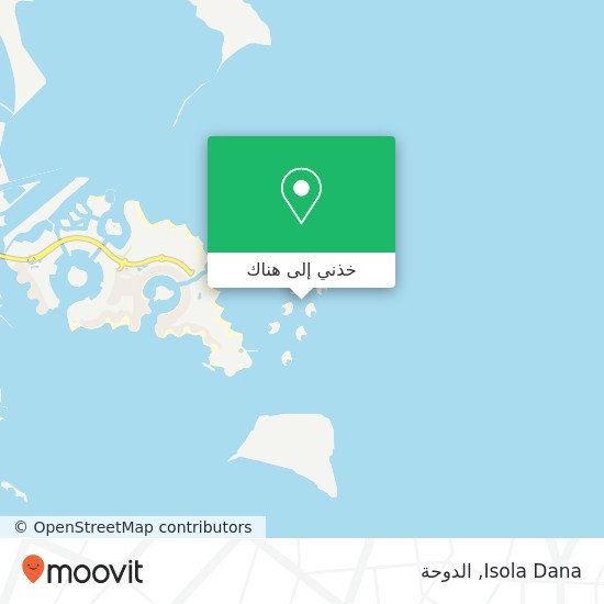 خريطة Isola Dana