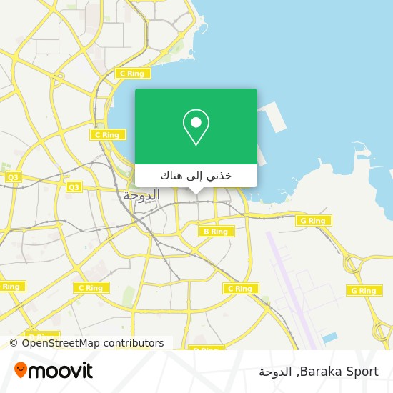 خريطة Baraka Sport