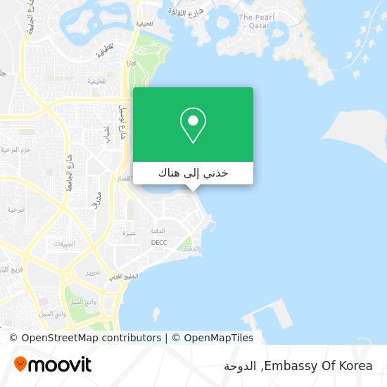 خريطة Embassy Of Korea