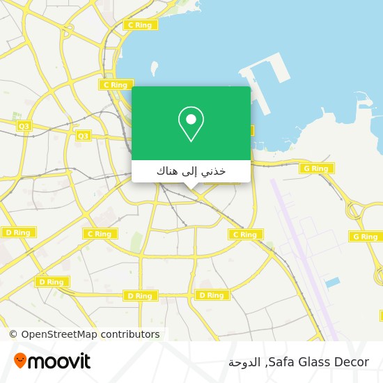 خريطة Safa Glass Decor