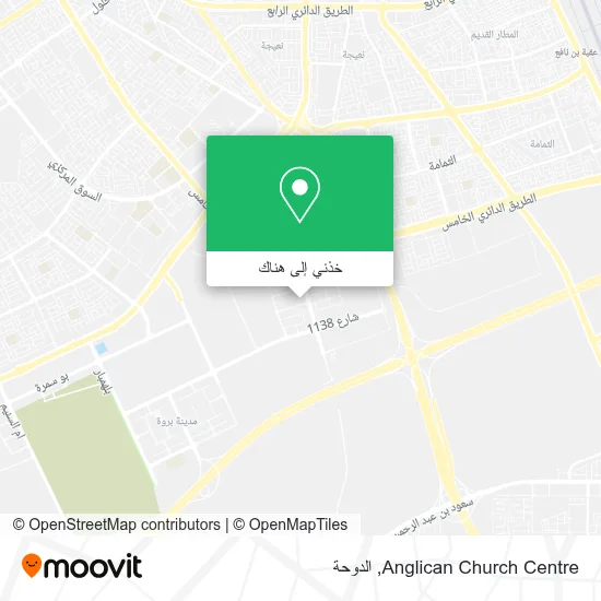 خريطة Anglican Church Centre