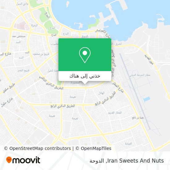 خريطة Iran Sweets And Nuts