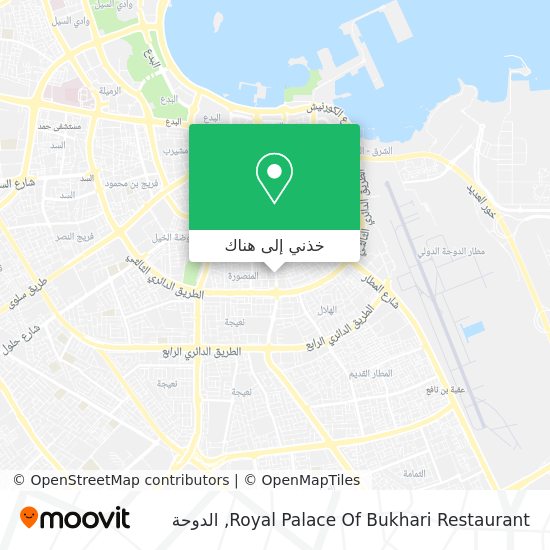 خريطة Royal Palace Of Bukhari Restaurant
