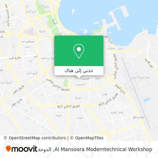 خريطة Al Mansoora Moderntechnical Workshop