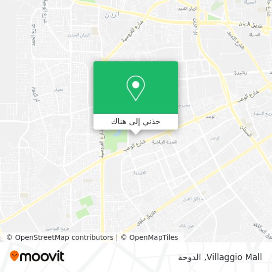 خريطة Villaggio Mall
