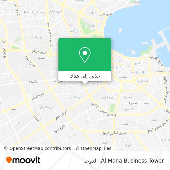 خريطة Al Mana Business Tower
