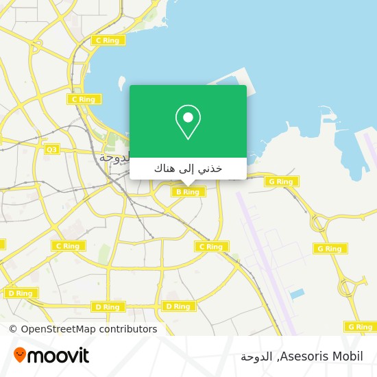 خريطة Asesoris Mobil