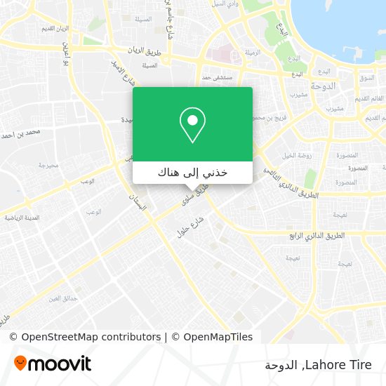 خريطة Lahore Tire