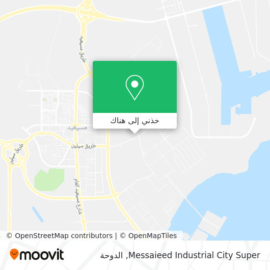 خريطة Messaieed Industrial City Super