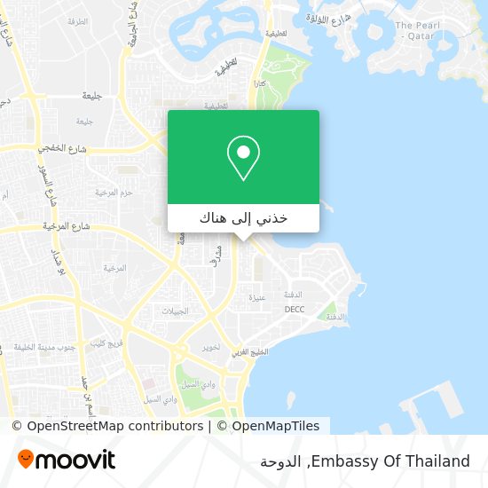 خريطة Embassy Of Thailand