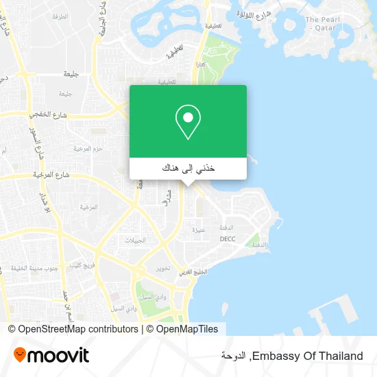 خريطة Embassy Of Thailand