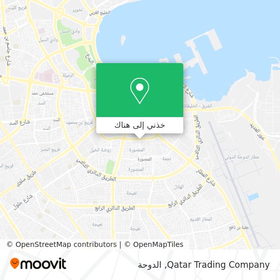 خريطة Qatar Trading Company