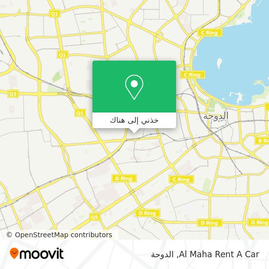 خريطة Al Maha Rent A Car