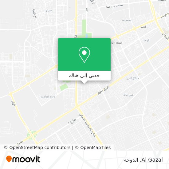 خريطة Al Gazal