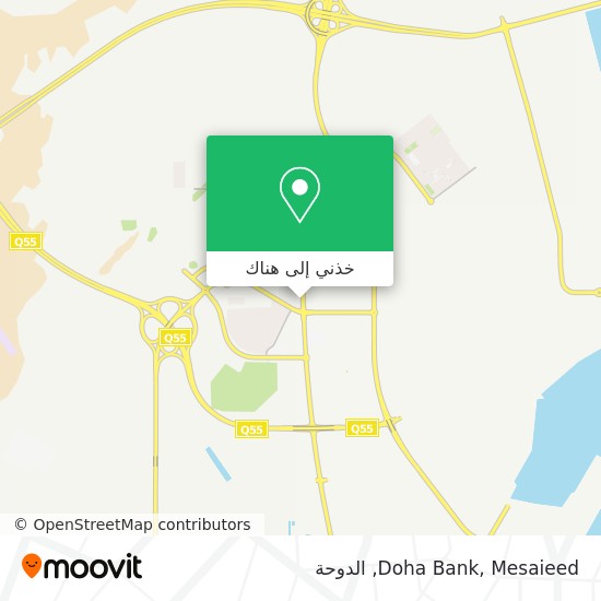 خريطة Doha Bank, Mesaieed