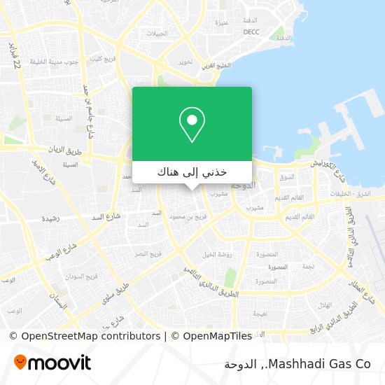 خريطة Mashhadi Gas Co.