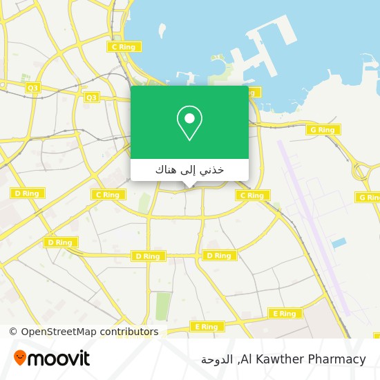 خريطة Al Kawther Pharmacy