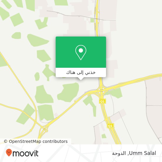 خريطة Umm Salal
